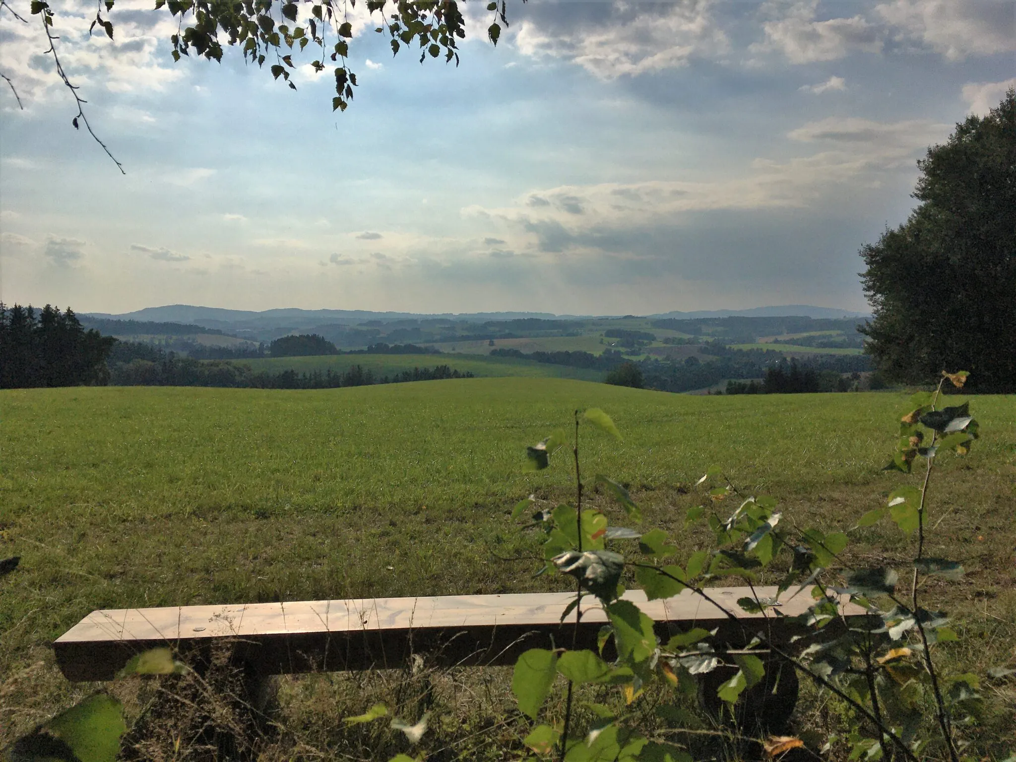 Fotografie lavičky: Nad Amerikou