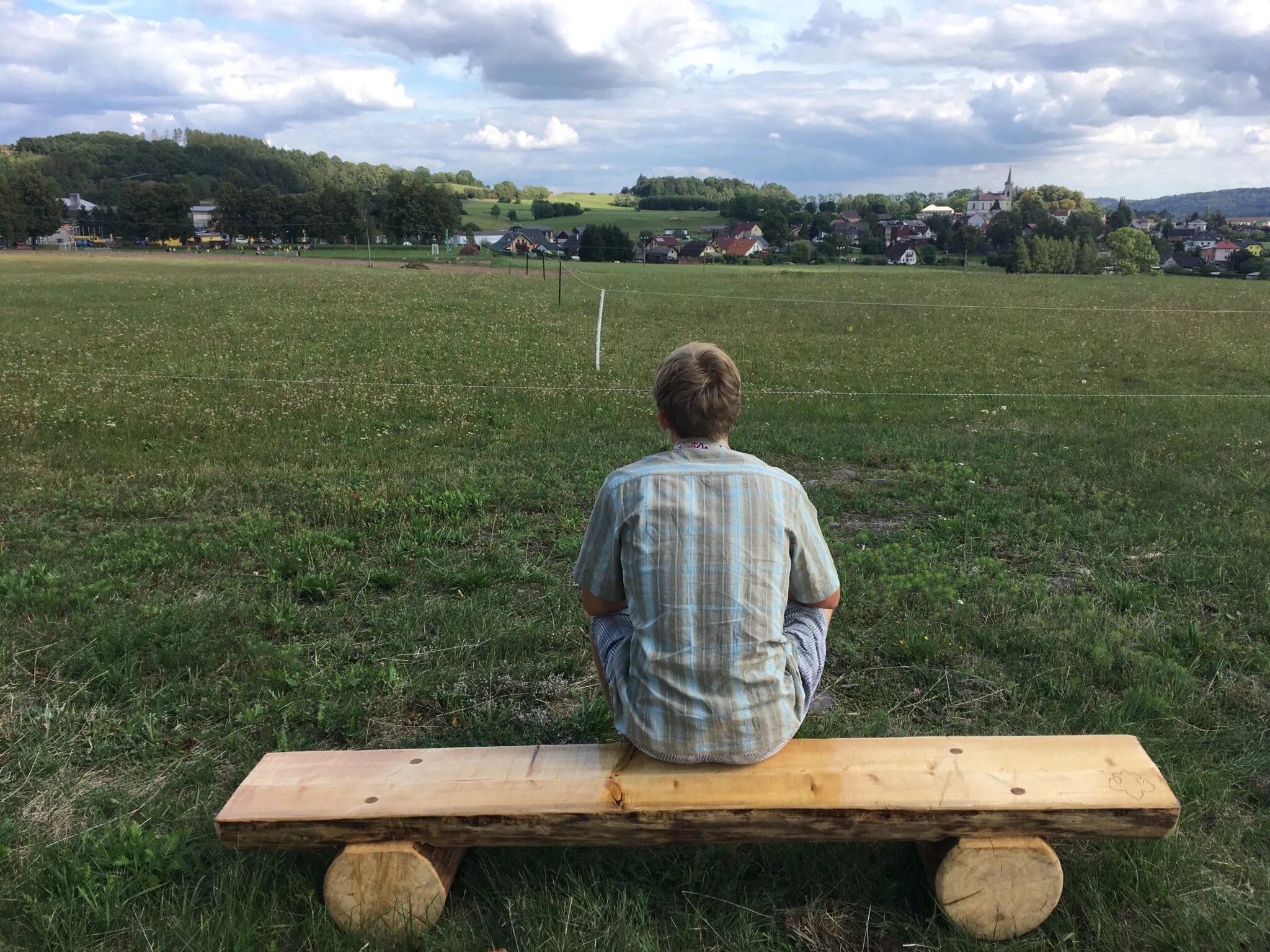 Fotografie lavičky: Velká Poustka